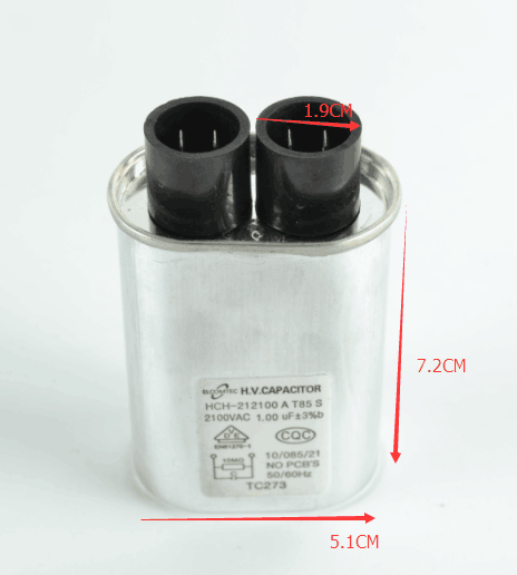 Sunchonglic 2100v microwave high voltage capacitor microwave oven capacitor test 1.0uf microwave oven capacitor specifications